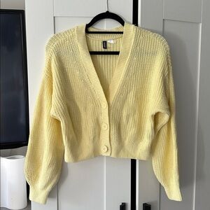 Divided Cream Knit Sweater
